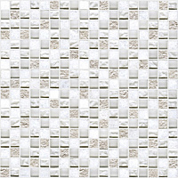 L242521601 IMPERIA MIX SILVER WHITE. Мозаика (29,8x29,8)