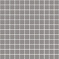 Плитка Кастелло орнамент серый, 29,8x29,8 3,5 мм, арт. 20108