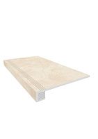 Ступень Light Beige Set Steptrade MA02 Комплект прямоугол бортик с насечками + Подступенок мат 33x120 арт. 34880