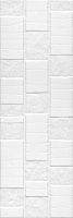 Плитка Бьянка белый антик мат 60x20 9 мм арт. 60170