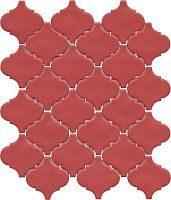 Мозаика Арабески Марокко красный мат 26x30 7 мм арт. KM2630M0061N