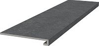 Ступень Касабланка HP антрацит обрезной мат 33x119,5 9 мм арт. KM6012G0141RGCF