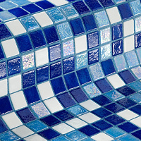 Мозаика Oasis Mix с чипом 2,5x2,5 глянц, 31,3x49,5