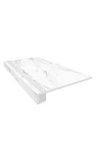 Ступень Platinum Steptrade SM01 Комплект прямоугол бортик с насечками + Подступенок мат 33x120 арт. 39144
