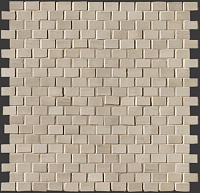 fNWO Brickell Beige Brick Mos Gloss. Мозаика (30x30)