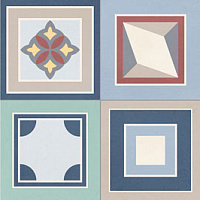 Керамогранит Grenier Mix, 33,2x33,2