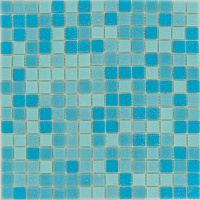 01 blue 20*20. Мозаика (32,7x32,7) 4 мм