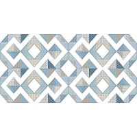 Декор Дижон бирюзовый глянц 20x40 8 мм арт. 04-01-1-08-05-71-2320-0