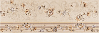 Плитка Salamina beige Decorado глянц, 25x75
