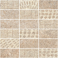 Мозаика Stone-X Терра R10A 5х10 мат, 31,5x28 9 мм, арт. K9498898R001VTE0