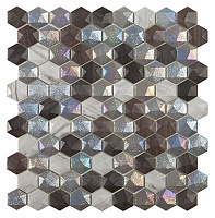 Мозаика Hex Forest Mix, 30,7x31,7 4 мм