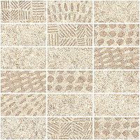 Мозаика Stone-X Кремовый R10A 5х10 мат, 31,5x28 9 мм, арт. K9498888R001VTE0