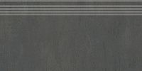Ступень Гварди антрацит обрезной мат 30x60 9 мм арт. SG640520R\GR
