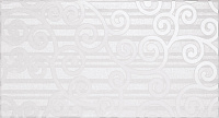 Декор Dec Textile A Blanco глянц, 32,5x60