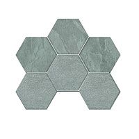 Мозаика Grey Mosaic LN02 Hexagon мат 25x28,5 арт. 37109