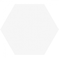 K945261 Miniworx Гексагон Белый. Настенная плитка (21x24)