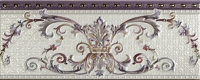 Бордюр List Lessinia глянц, 10x25