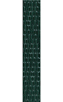 LSB001 Левада зеленый темный глянцевый. Бордюр (7,1x40)