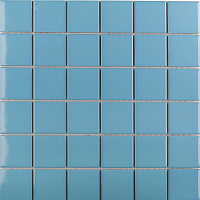 Мозаика Light Blue Glossy глянц, 30,6x30,6 6 мм
