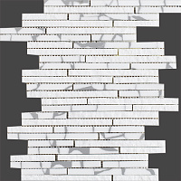 Мозаика Lines Safary Mini Strip Grey, 22,7x30, арт. L241710231