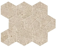 Мозаика Boost Stone Cream Mosaico Hex мат 25x28,5 арт. A7CV