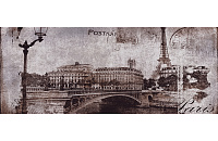 Postcard grey 1. Декор (20x50)
