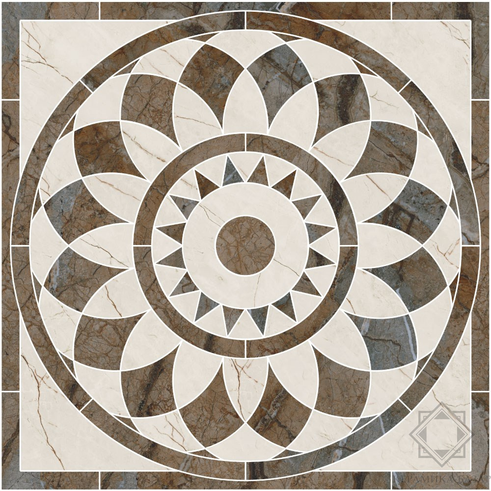 Напольная плитка с рисунком. Керамический декор Kerama Marazzi ТЕАТРО наборный id111 100х100 см. Декор ТЕАТРО наборный 100х100. Керама Марацци ТЕАТРО. Керама Марацци керамогранит ТЕАТРО.