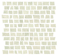 Мозаика Costruire Random Metallo Bianco мат, 30x30 10 мм, арт. 1062374