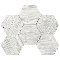 TA00 Hexagon непол 10 мм. Мозаика (25x28,5)