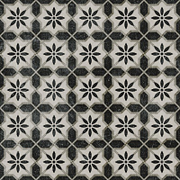 Декор Фреджио 1 черно-белый глянц, 20x20, арт. VT/A294/SG1544N