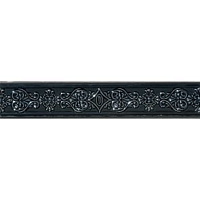 Бордюр Newluxe Black Bordo глянц, 6x30,5