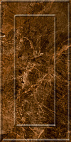 Букингем 3Д коричневая. Настенная плитка (30x60)