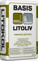 LITOLIV BASIS серый. Ровнитель для пола (25 кг.)