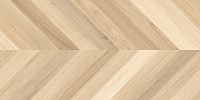 Керамогранит Wood Royal Almond Chevron M бежевый карвинг мат 60x120 8,2 мм