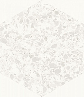 Керамогранит Terrazzo White мат, 32x36,8