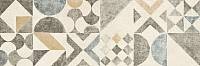 Плитка Cocciopesto Decoro Caleido Bianco, 40x120