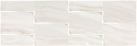 Плитка Lira Prisma White глянц, 25x75 8,7 мм