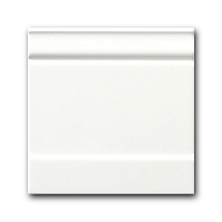 Плитка Zoccolo White, 20x20