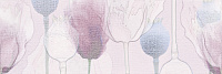 Lila цветы розовый (LL2U071DT). Вставка (25x75)