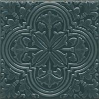 Декор Фес зелёный тёмный глянц 15x15 6,9 мм арт. KMD3STA003BN