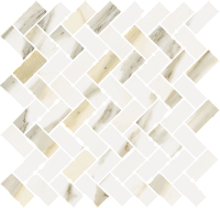 Мозаика Стелларис Калакатта Голд Кросс мат 31,5x29,7 9 мм арт. 620110000212