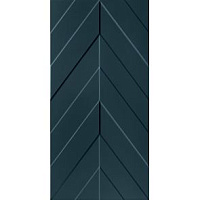 Плитка Chevron Deep Blue Matt Rett мат, 40x80, арт. 4D