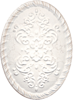 Декор Белгравия овал мат, 12x16, арт. OBA004