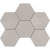 Мозаика GF01 Hexagon мат 25x28,5 10 мм арт. 70433