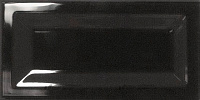 Плитка Black глянц, 7,5x15, арт. 22001