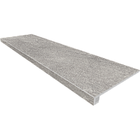 Ступень Grey Set Steptrade TN01 Комплект прямоугол бортик без насечек + Подступенок мат 33x120 арт. 67358