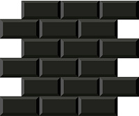Плитка Mosaico Minimetro Negro глянц, 29,1x29,6 8 мм, арт. 187843