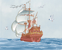 Панно Marinero (из 2-х штук) глянц, 40x50
