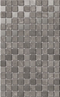 MM6361 Гран Пале серый мозаичный. Декор (25x40)