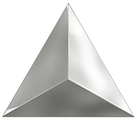 Декор Traingle Level Silver Glossy мат, 15x17, арт. 218360